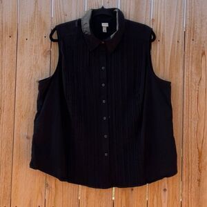 Take 50% OFF- Merona Women’s Sleeveless Shirt, Size-26W